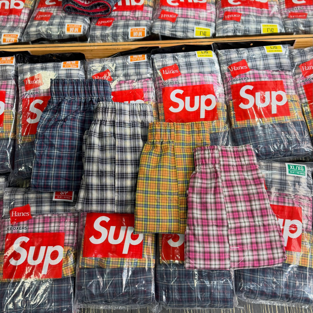Plaid Boxers (4-Pack) "Multi Colored"