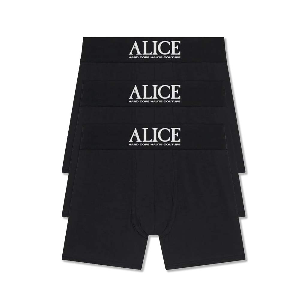Atelier Logo Briefs (3-Pack) "Black"