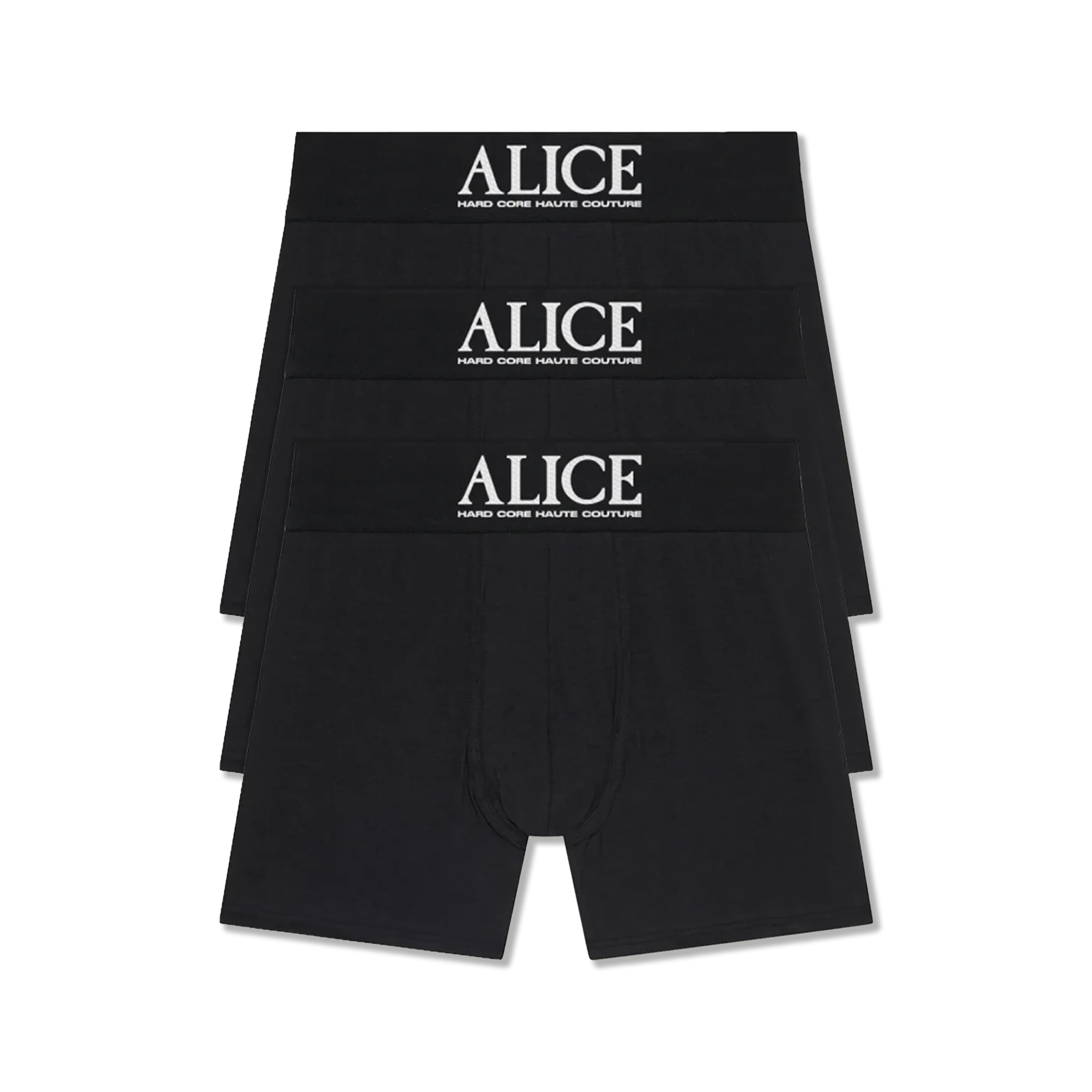 Atelier Logo Briefs (3-Pack) "Black"