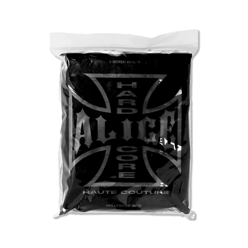 Atelier Logo Briefs (3-Pack) "Black"