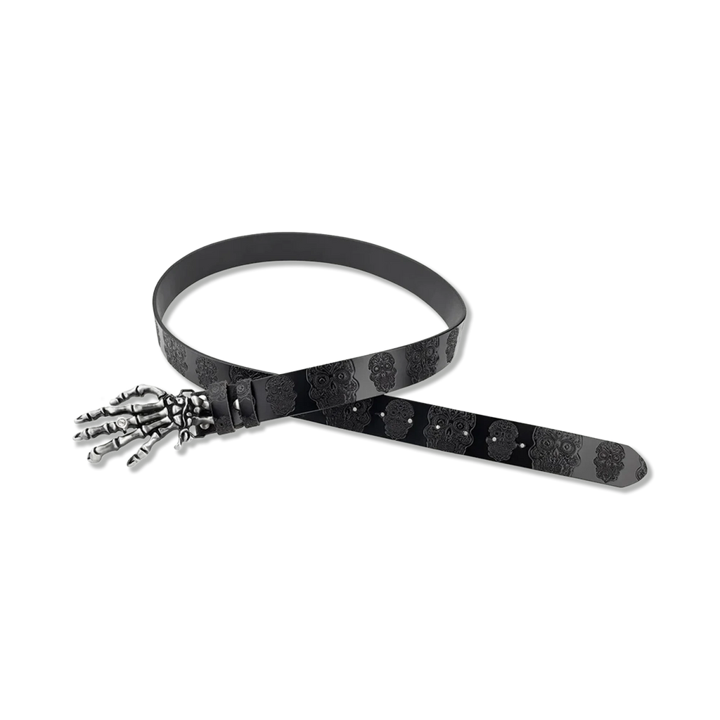 Ghost Claw Leather Belt "Black"