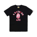 College Tee ABC Camo "Pink"