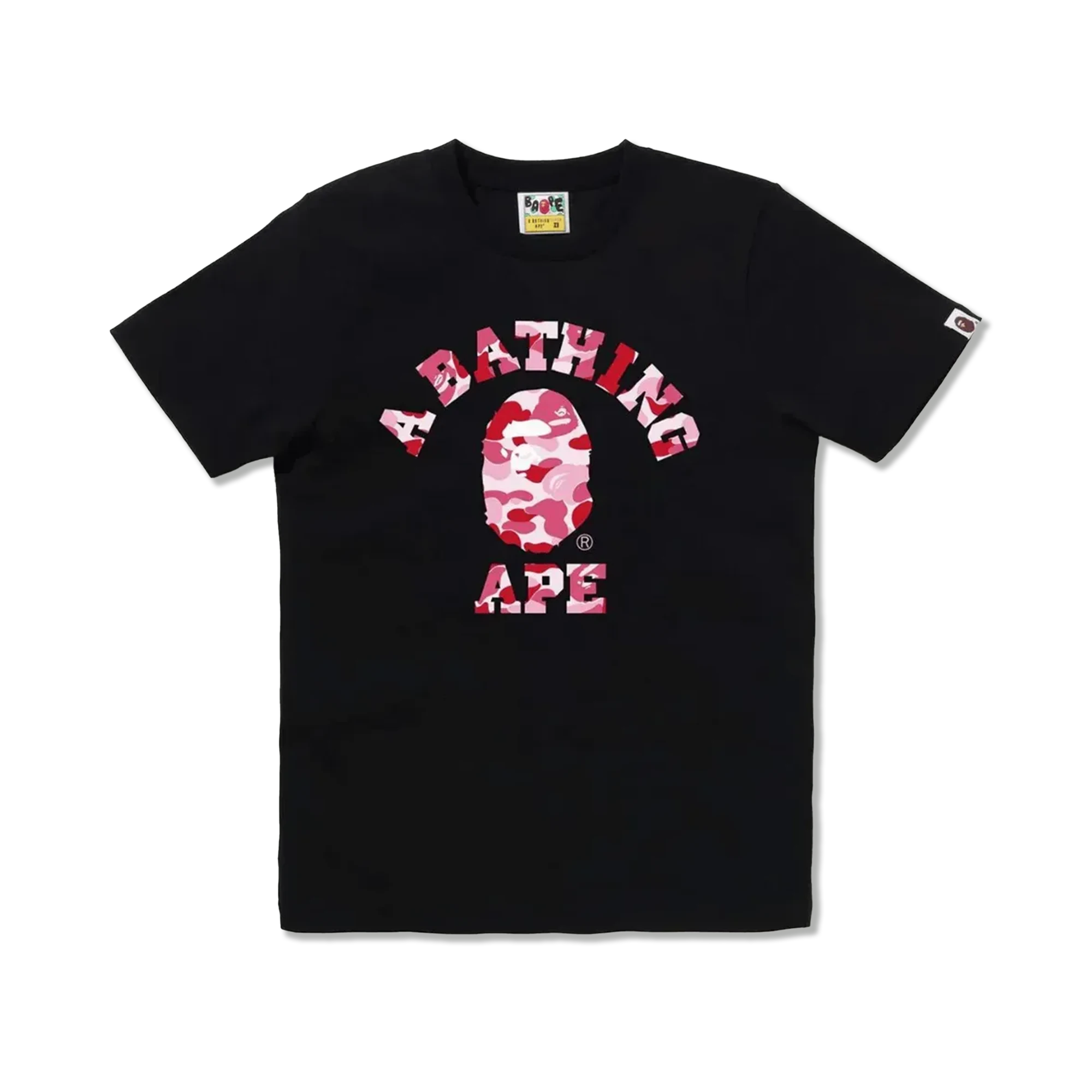 College Tee ABC Camo "Pink"