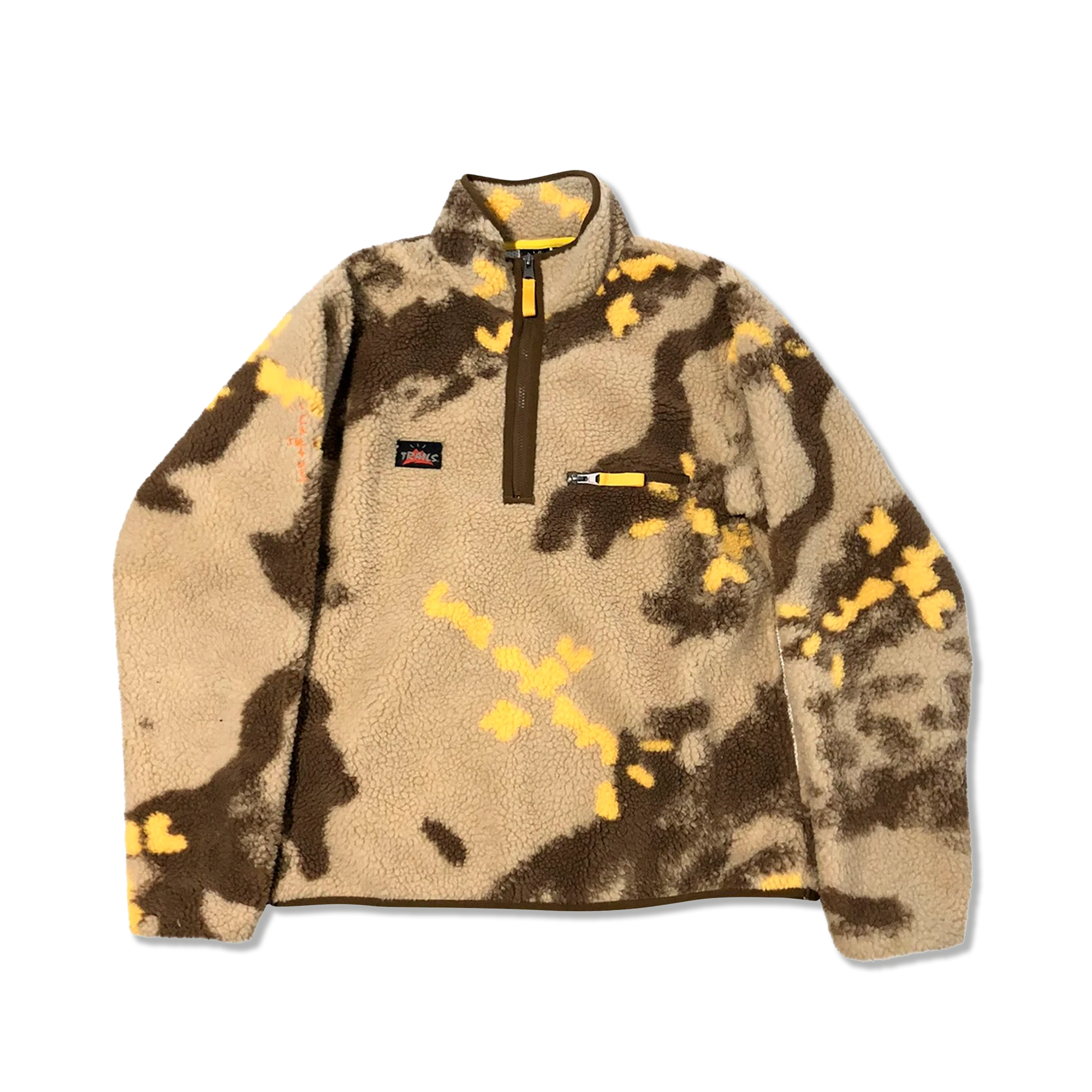 Half-Zip Sherpa Pullover "Cream"