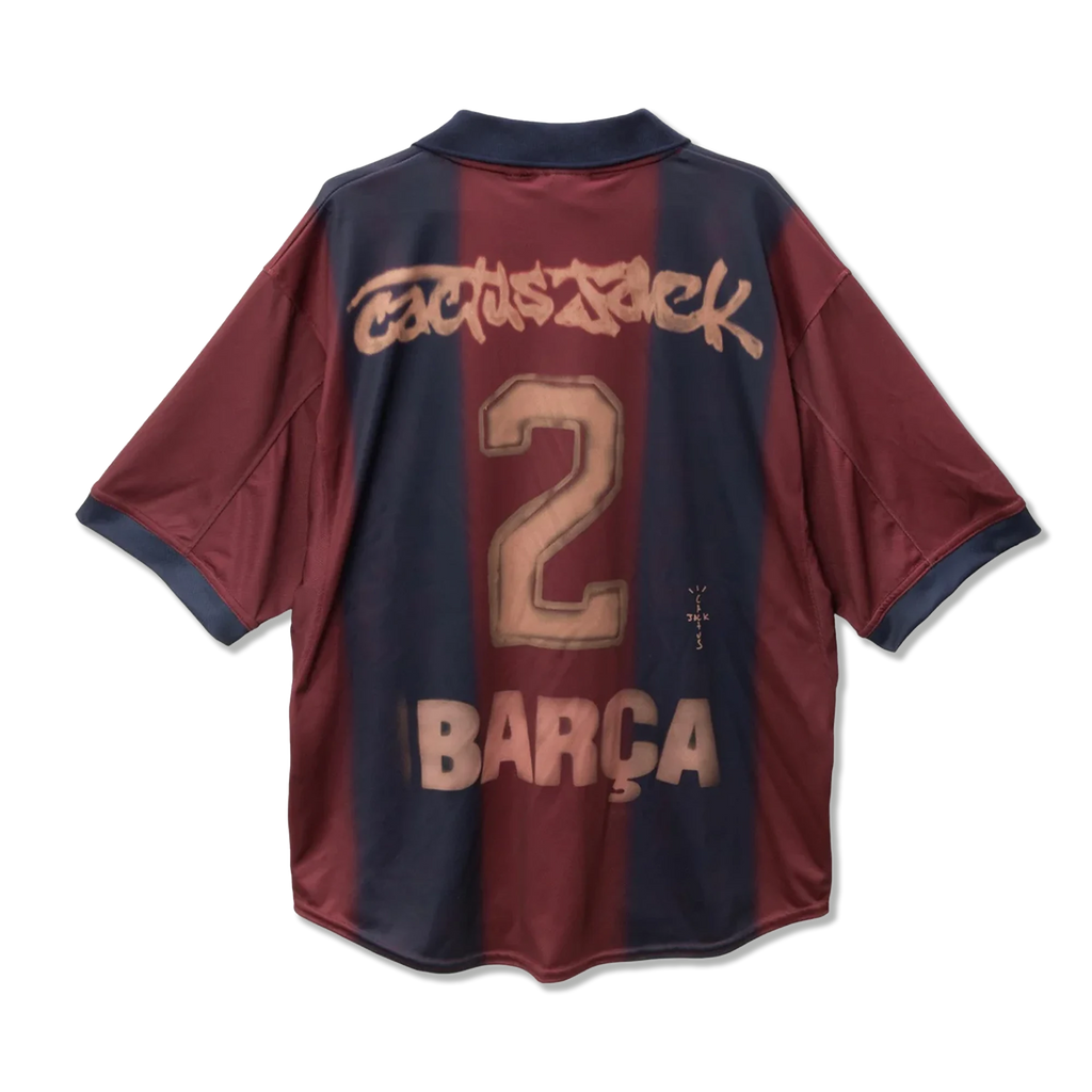 Barcelona Retro 2000/2001 Home Jersey “Skeleton”