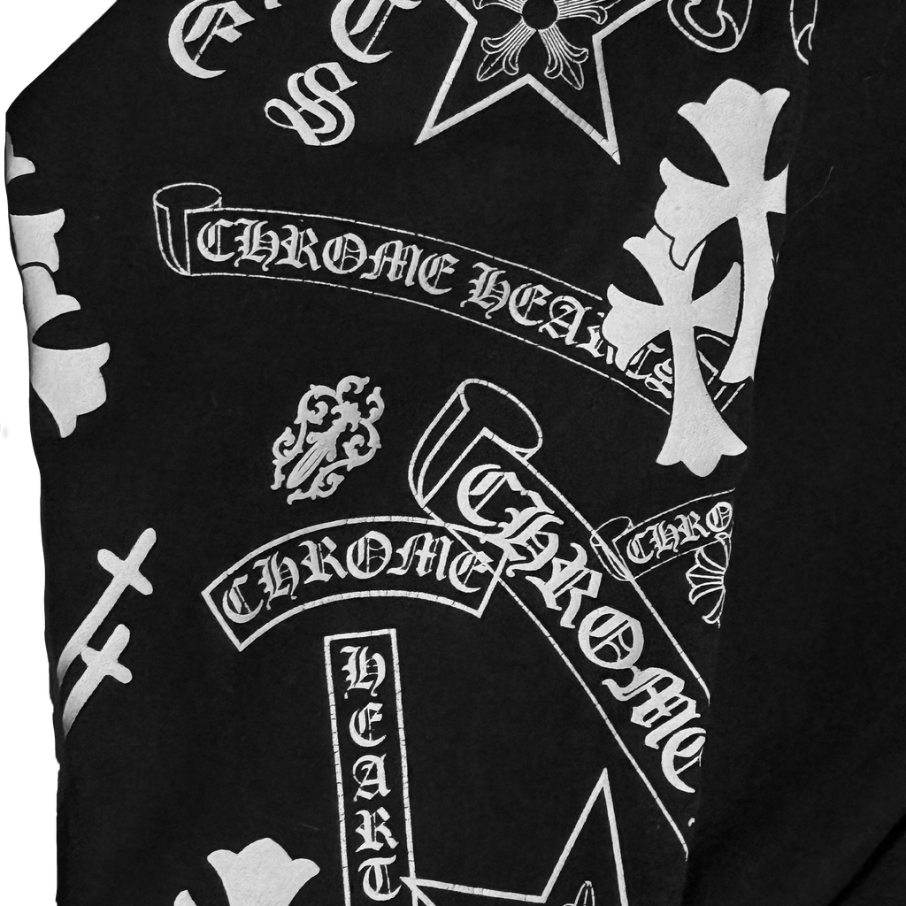 Stencil Sleeve Graphic "Black"