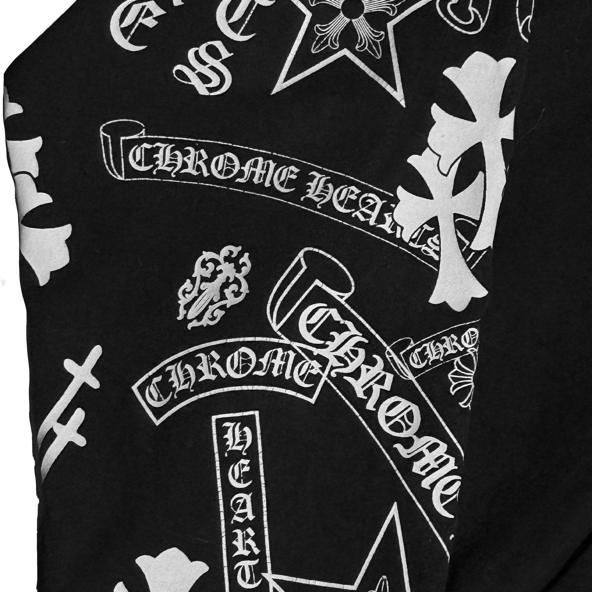 Stencil Sleeve Graphic "Black"
