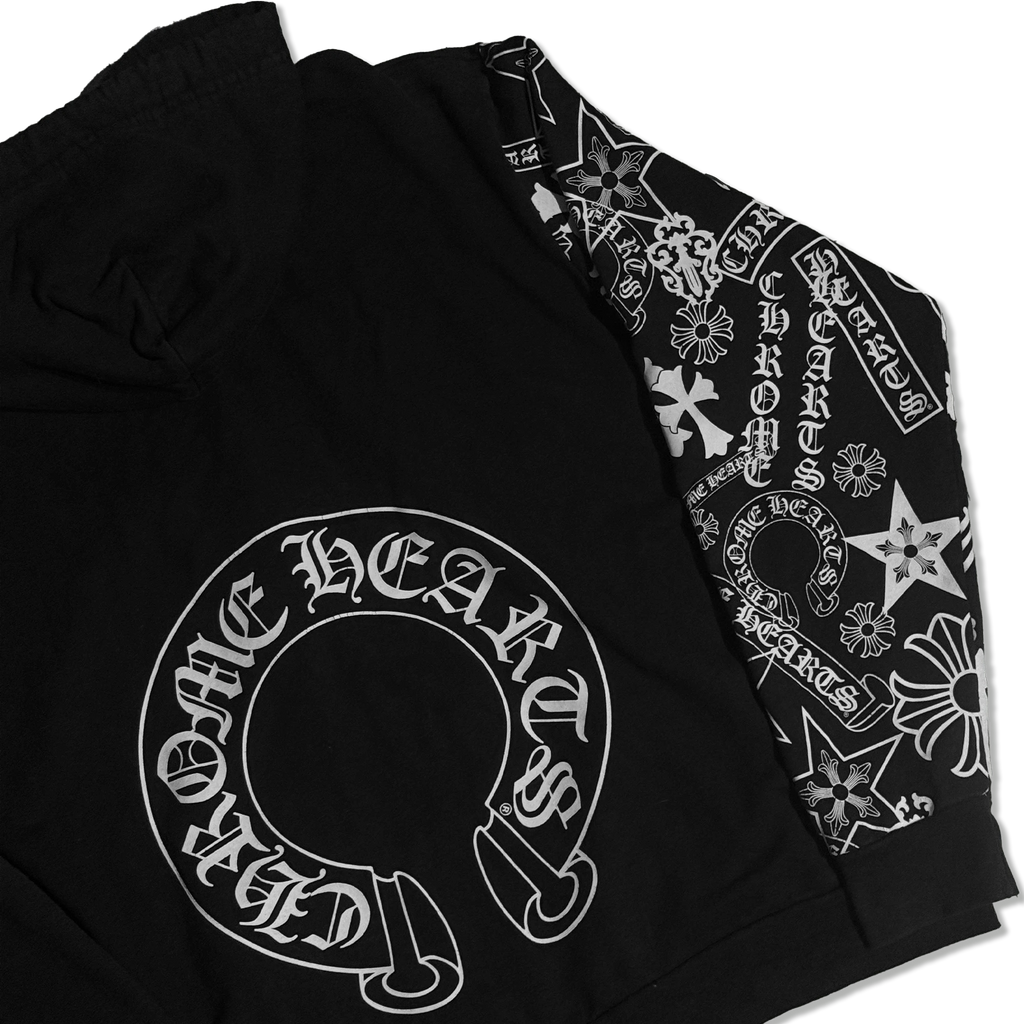 Stencil Sleeve Graphic "Black"
