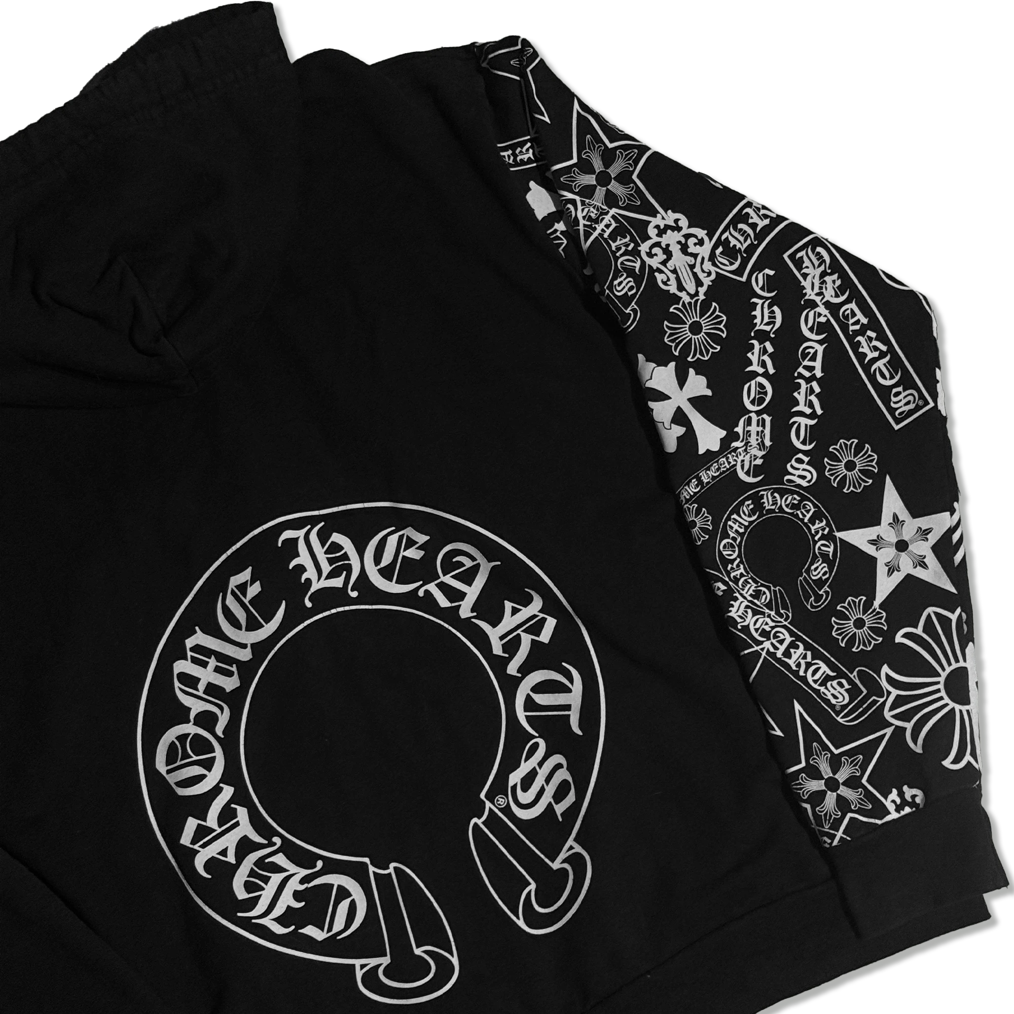 Stencil Sleeve Graphic "Black"