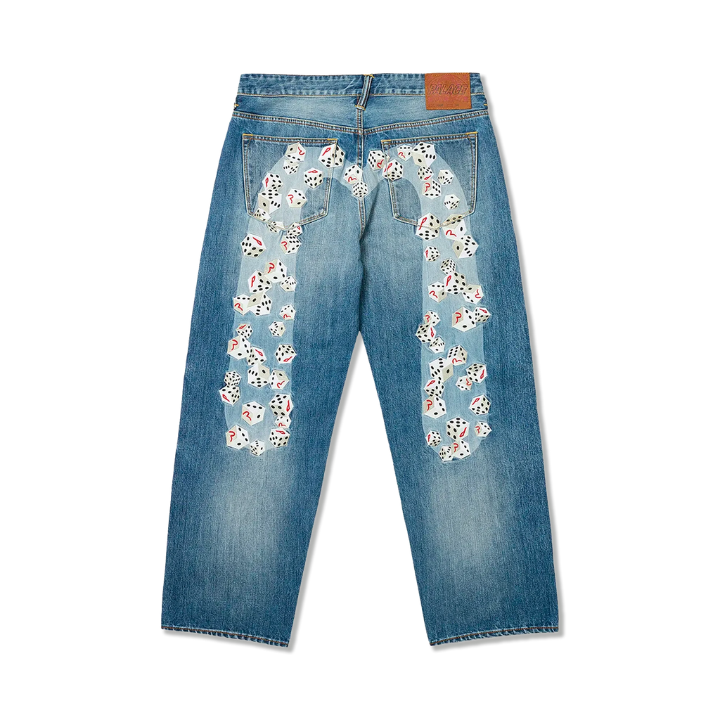Evisu X Palace Dice Denim “Light Wash”