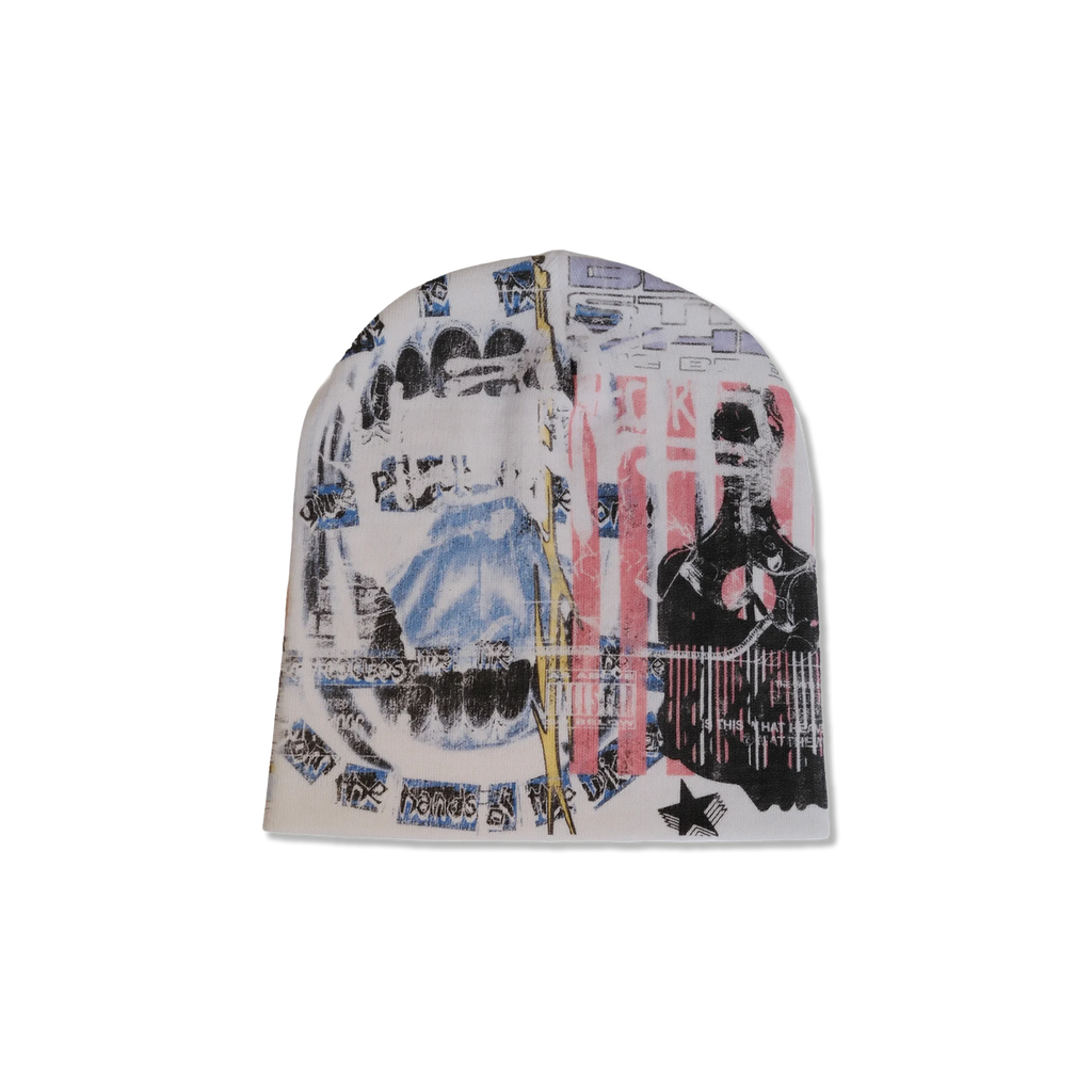 Links Beanie "White"