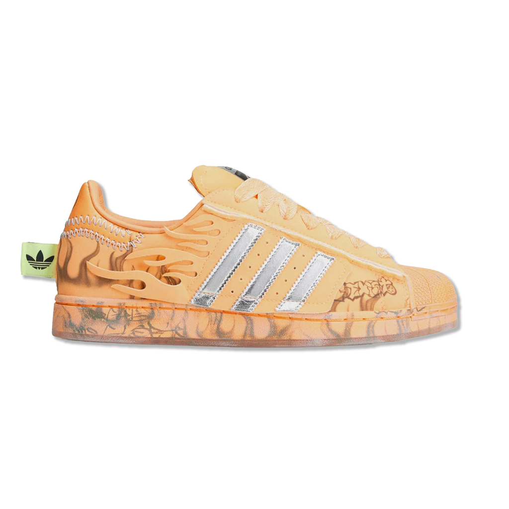 Hellstar x Adidas Superstar "Hazy Orange"