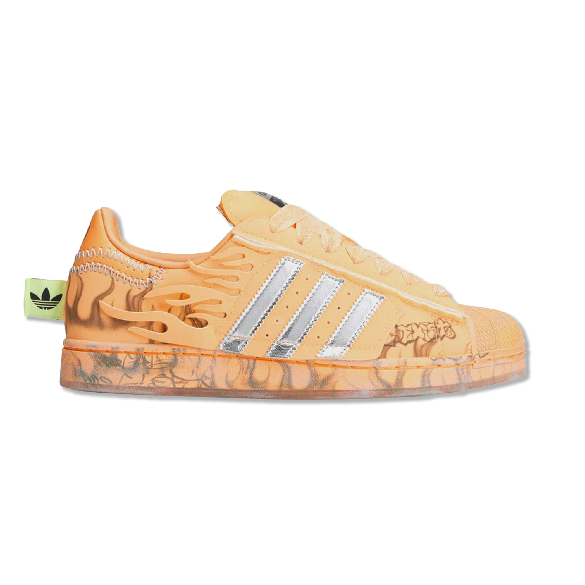 Hellstar x Adidas Superstar "Hazy Orange"