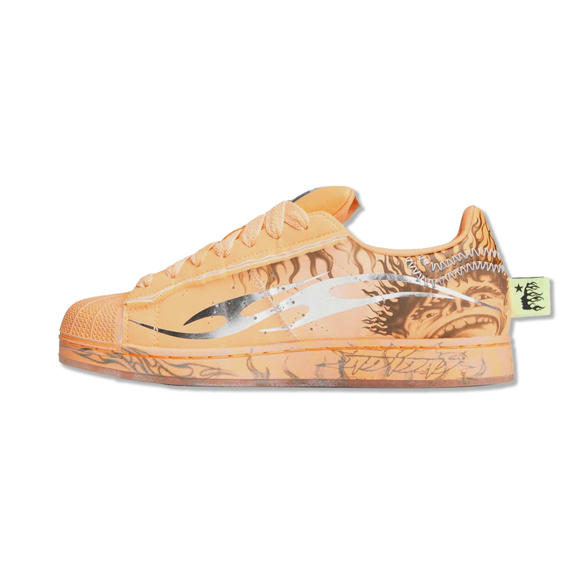 Hellstar x Adidas Superstar "Hazy Orange"