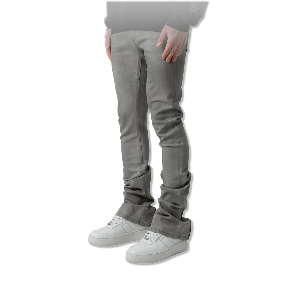 Convertible Skinny Denim “Grey”