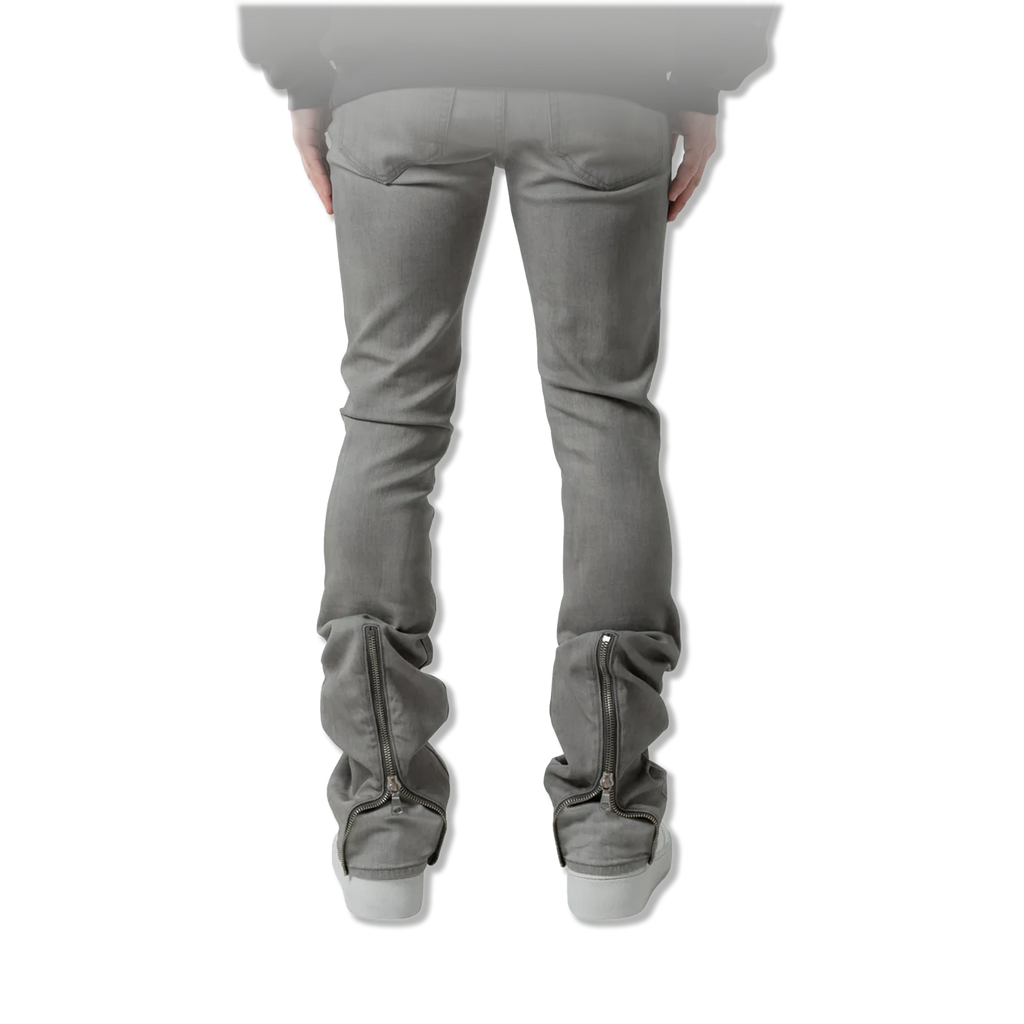 Convertible Skinny Denim “Grey”