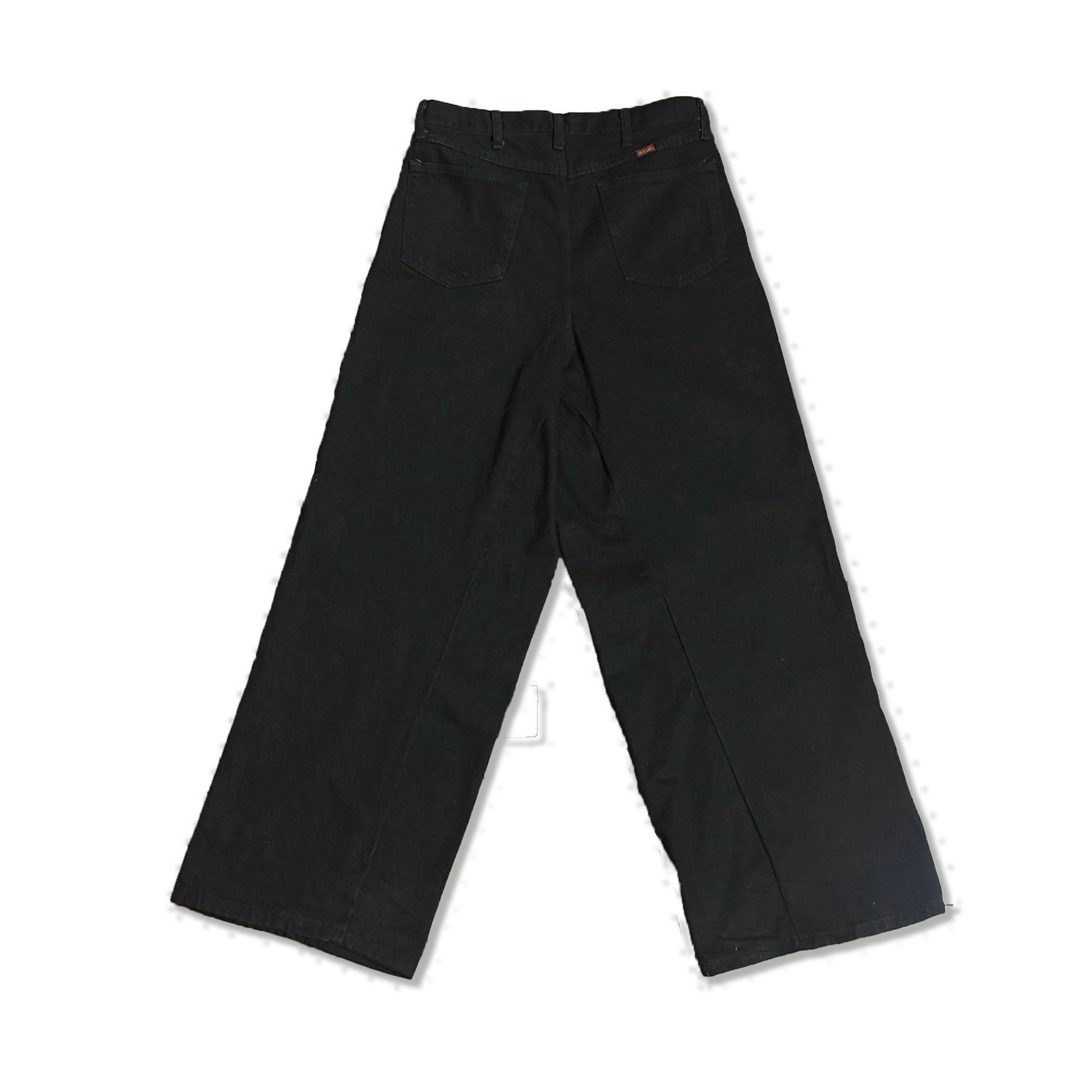 Vintage Baggy Distressed Custom "Black"