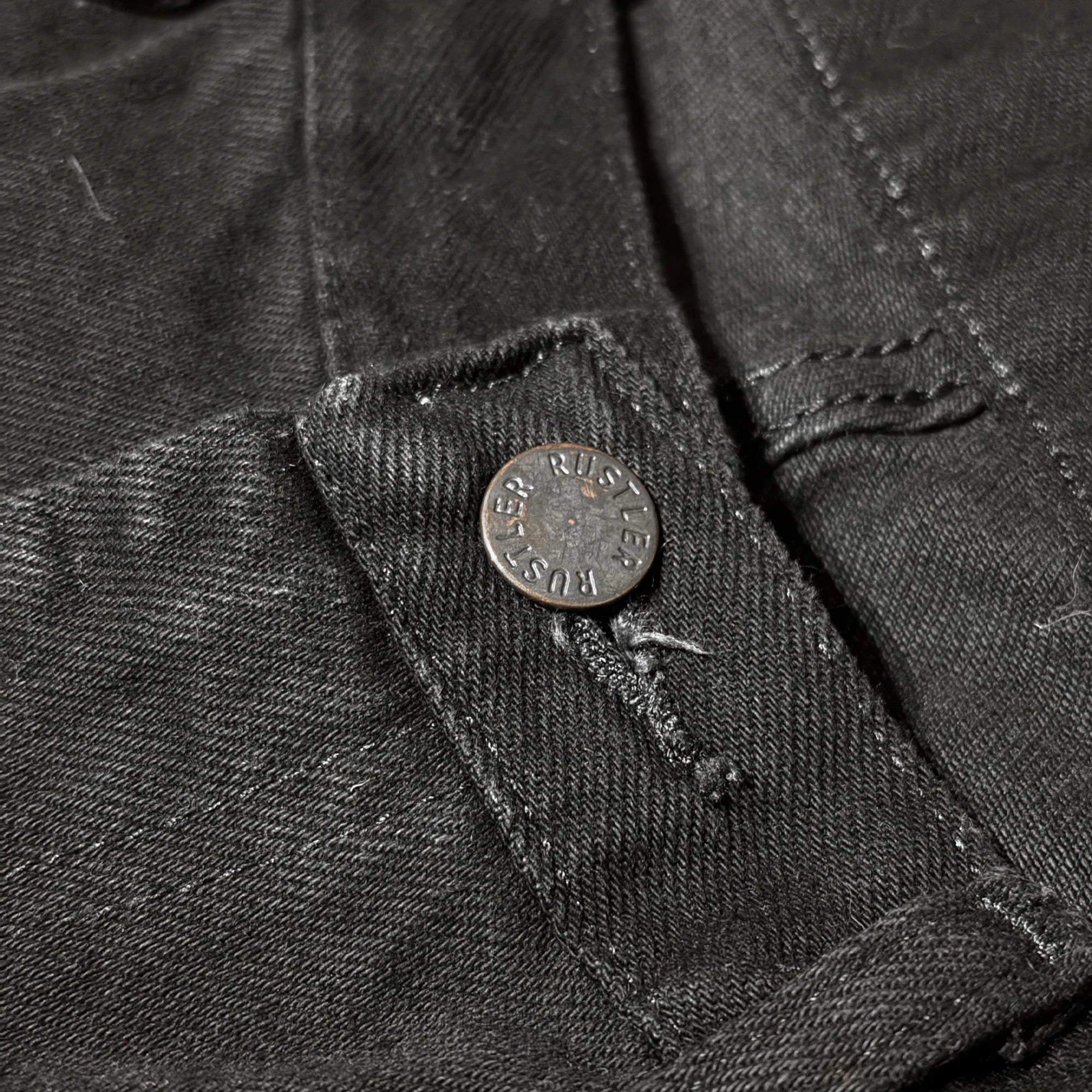 Vintage Baggy Distressed Custom "Black"