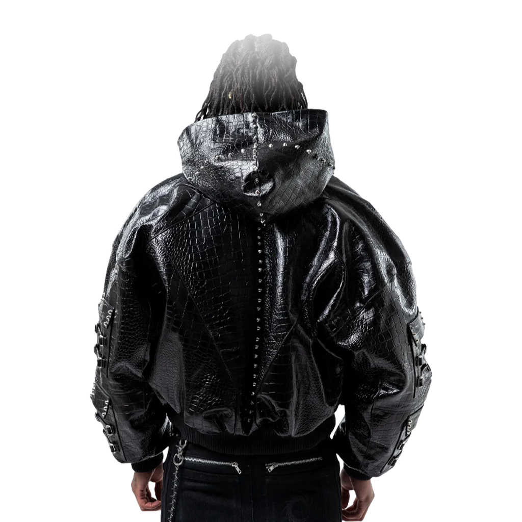 Leather Jacket “Obsidia”
