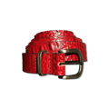 Legit Leather Belt "Red"