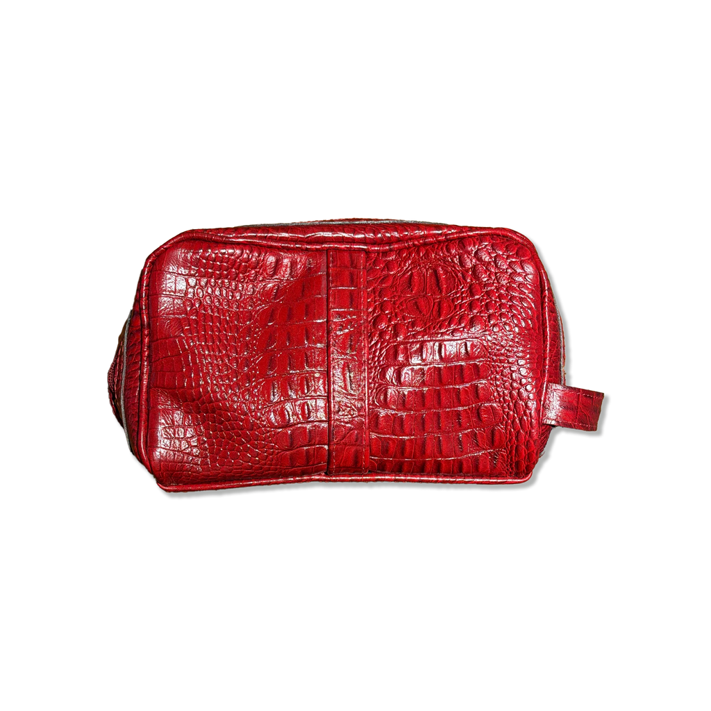 Legit Leather Necessaire "Red"