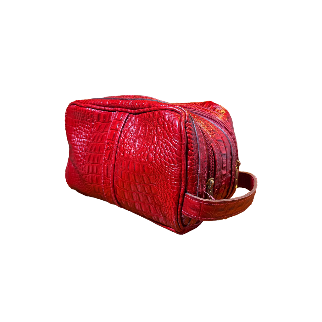 Legit Leather Necessaire "Red"