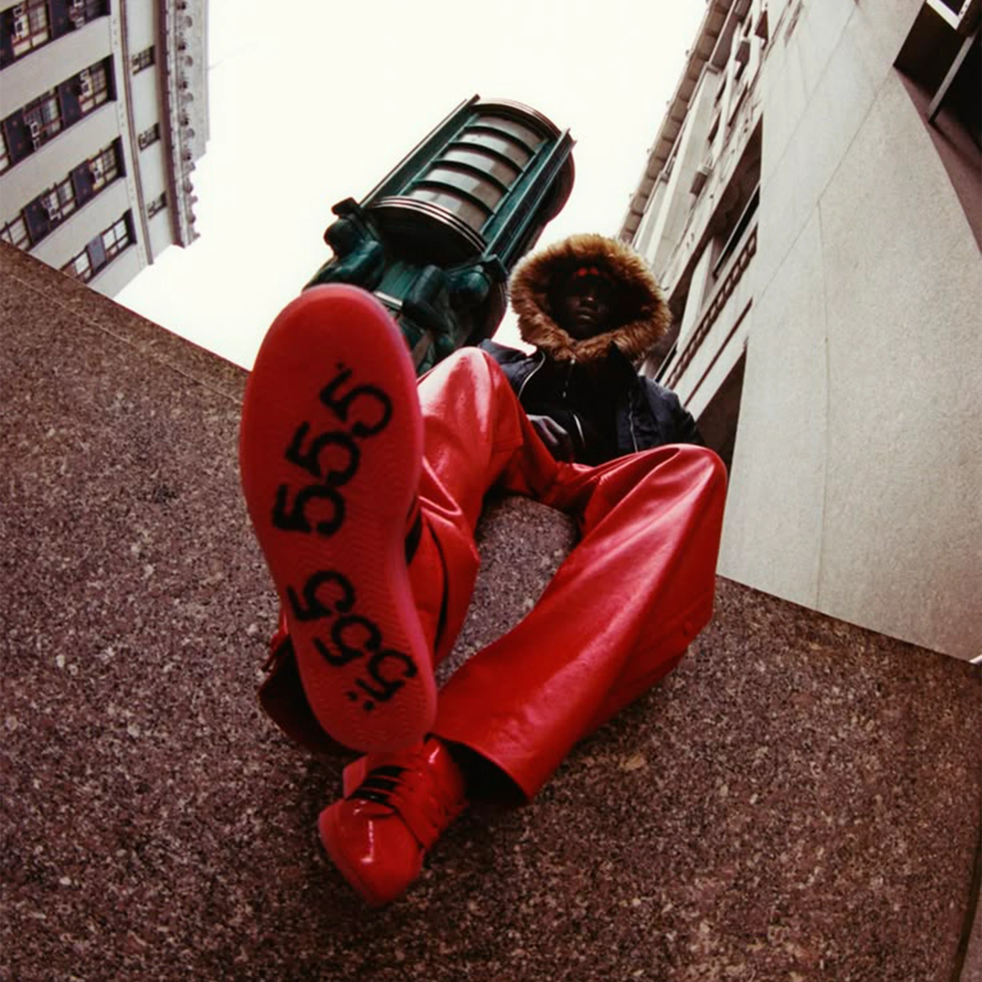 Sp5der x Adidas Superstar "Red"