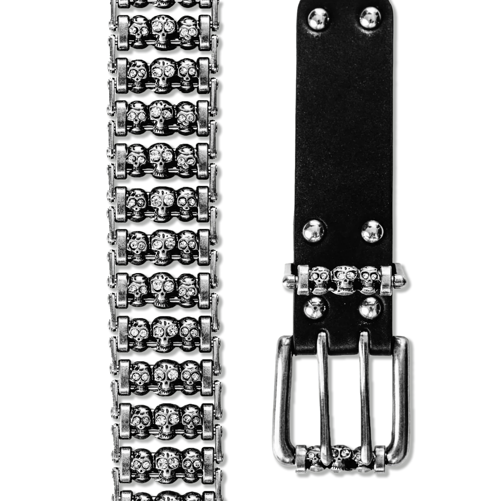 Skull Roller Belt
