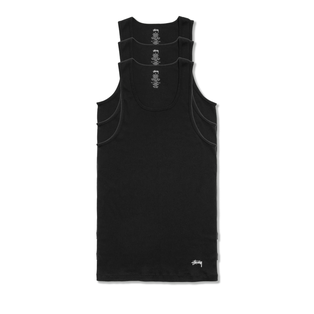 Tank Top 3-Pack “Black”