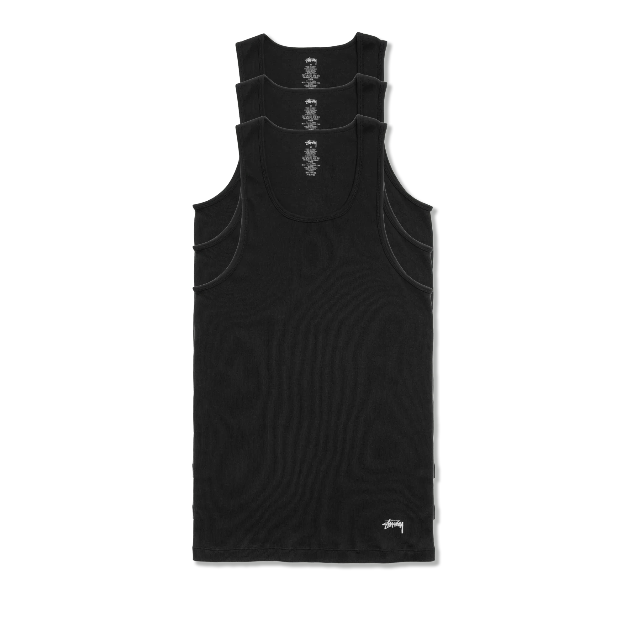 Tank Top 3-Pack “Black”