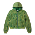 Hulk Armor Zip Up Hoodie "Green"