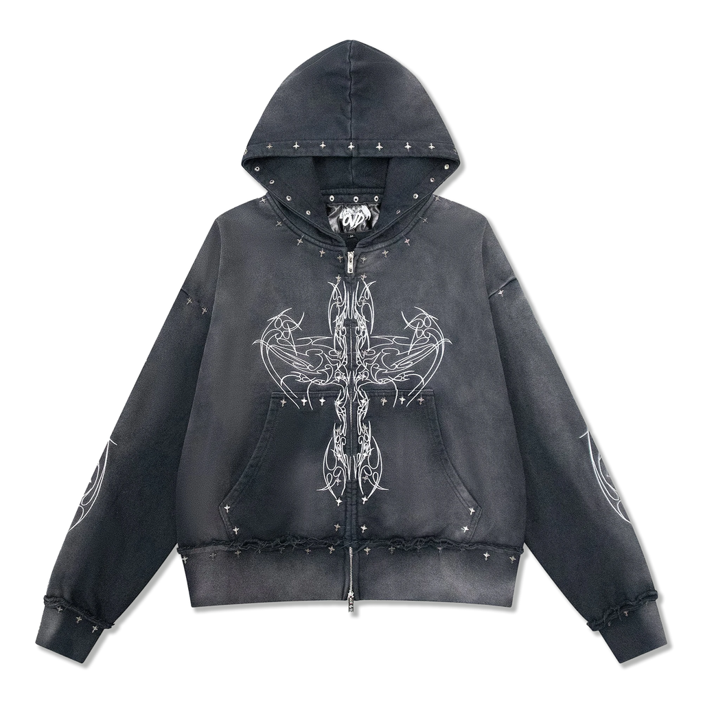DRKANGL Zip-Up "Black"