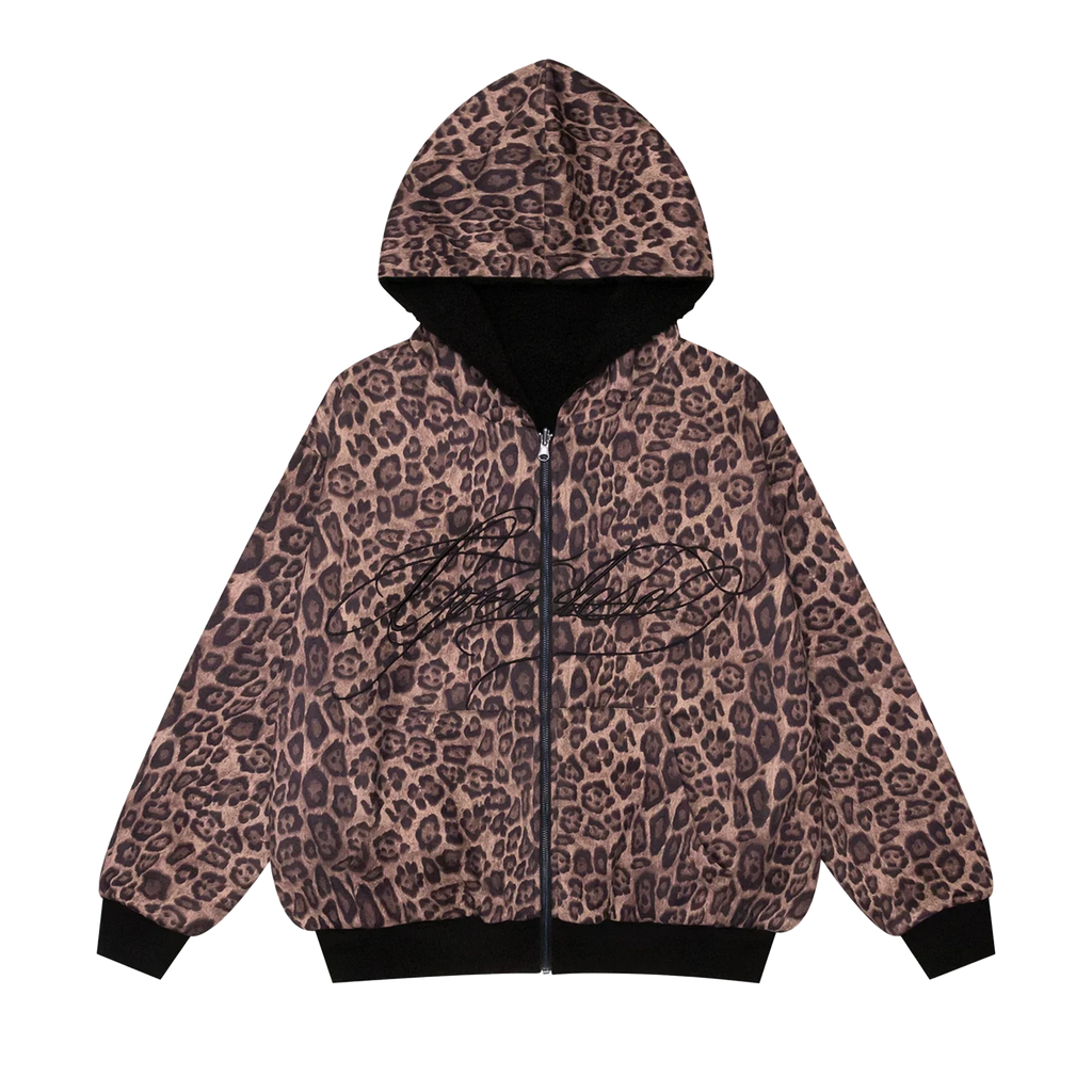 Reversible Sherpa "Leopard"